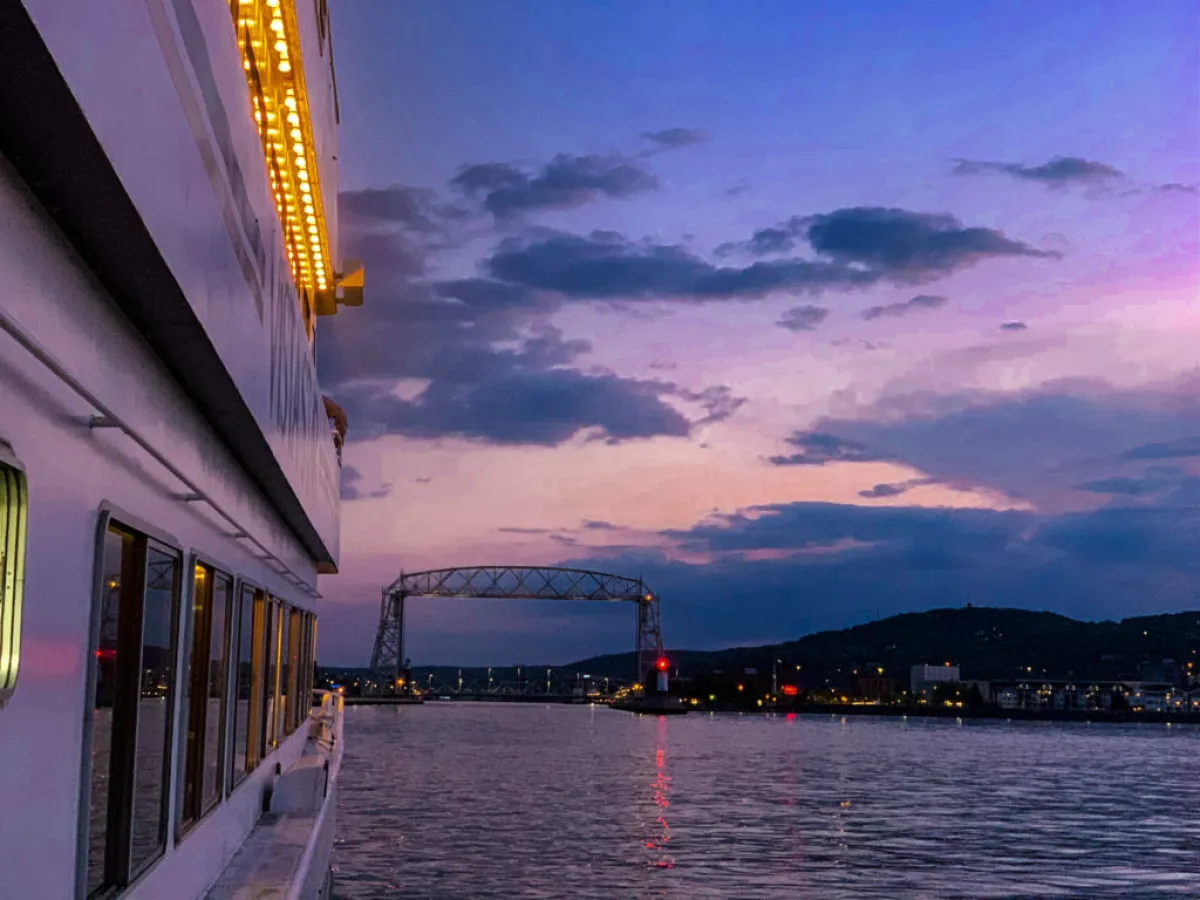 a sunset over a body of water