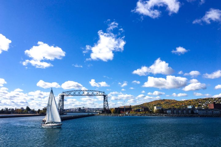 a large ship in a body of water