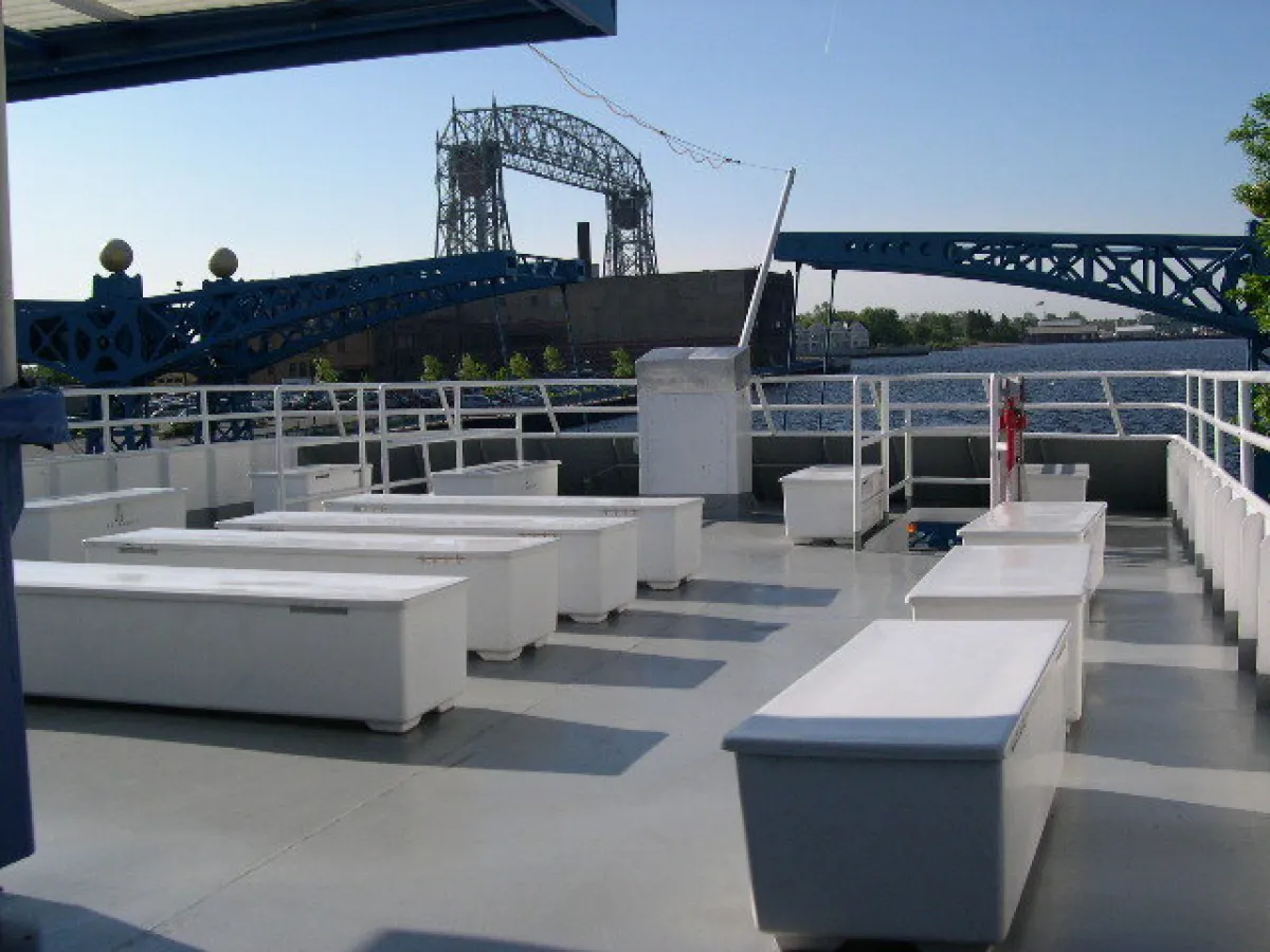 a close up of a bridge