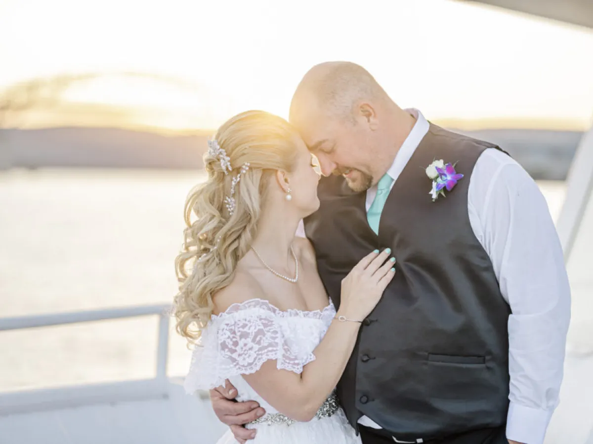 a person holding a baby